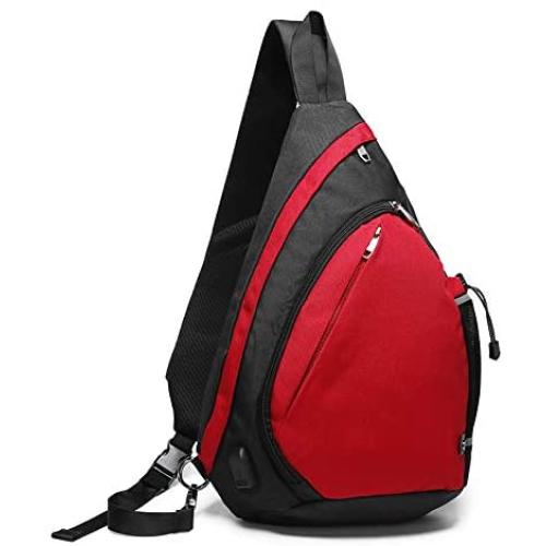 KAKA Sling Bag Crossbody Backpack Antitheft Waterproof Shoulder Bag for Men Women.