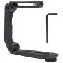 ORDRO U-Grip Video Filming Camera Handle with Standard 1/4 Threaded Interface Foldable Handheld Stabilizer Holder Grip for Gimbal Stabilizer Accessories