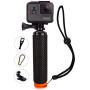 Waterproof Floating Hand Grip Compatible with GoPro Hero 8 7 6 5 4 3 3+ 2 1 Session Black Silver Camera Handler & Handle Mount Accessories Kit for Water Sport and Action Cameras (Orange)