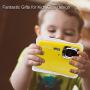 Smyidel Waterproof Mini Kid Camera High Definition 12MP HD 3M Underwater Swimming Digital Camera Camcorder 2.0 Inch LCD Display (Yellow)