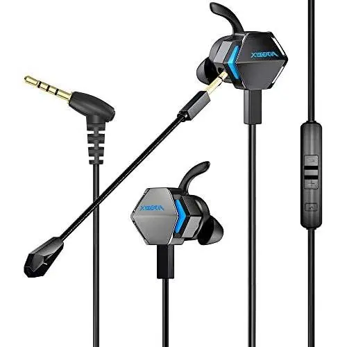 BENGOO MG-2 Gaming Earbuds with Dual Mic Deep Bass Vibration for Xbox One Controller, PS4, Nintendo Switch, PC, Cellphone, Noise Cancelling 4D Stereo 3.5 MM Jack in-Ear Headphones BENGOO MG-2 Gaming Earbuds with Dual Mic Deep Bass Vibration for Xbox One Controller, PS4, Nintendo Switch, PC, Cellphone, Noise Cancelling 4D Stereo 3.5 MM Jack in-Ear Headphones