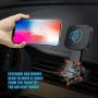 Magnetic Mount, WixGear Universal Air Vent Twist Hole Magnetic Phone Holder for Car, for All Cell Phones with Fast Swift-Snap Technology, Will Not Block Air Vent Flow - for Horizontal Vent