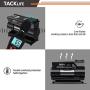 TACKLIFE M1 Tire Inflator, DC 12V Mini Digital Air Compressor Pump with Precision Gauge, 4 Nozzle Adaptors and Extra Fuse - Low Noise
