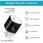 Single Port Wall Charger, 2Pack 5V/1A USB Charger Block Plug Box Power Adapter Cube Compatible iPhone 11/XR/X/8/7/6,Samsung Galaxy S20/10/9/8,Note10/9/8,LG Stylo 6 5 4,Moto,iPad,Android Phone Charger Single Port Wall Charger, 2Pack 5V/1A USB Charger Block Plug Box Power Adapter Cube Compatible iPhone 11/XR/X/8/7/6,Samsung Galaxy S20/10/9/8,Note10/9/8,LG Stylo 6 5 4,Moto,iPad,Android Phone Charger