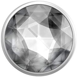 PopSockets: PopGrip with Swappable Top for Phones and Tablets - Disco Crystal Silver