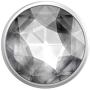 PopSockets: PopGrip with Swappable Top for Phones and Tablets - Disco Crystal Silver