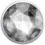 PopSockets: PopGrip with Swappable Top for Phones and Tablets - Disco Crystal Silver PopSockets: PopGrip with Swappable Top for Phones and Tablets - Disco Crystal Silver