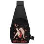 N/C Betty Boop Sling Bag Chest Bag Shoulder Backpack Cross Body