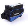 Kintoun Water Resistant Frame Handlebar Storage Bag for Bike/Bicycles with Touch Screen Case for 5.5 Screen Size in Mobile Device Cell Phones Accessories