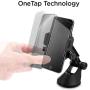 Spigen Kuel TS36 OneTap Car Phone Mount Universal Car Phone Holder Compatible with Most Smartphones