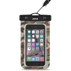 JOTO Universal Waterproof Pouch Cellphone Dry Bag Case for iPhone 11 Pro Max Xs Max XR X 8 7 6S Plus SE 2020, Galaxy S20 Ultra S20+ S10 Plus S10e S9 Plus S8/Note 10+ 9, Pixel 4 XL up to 6.9" -Camo