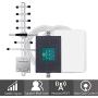 Tri-Band Cell Phone Signal Booster Repeater for Verizon AT&T T-Mobile 3G 4G LTE - Enhances Your Cellular Voice & Data in Home/Office Up to 4,500Sq Ft (Supports Band 5/12/13/17)