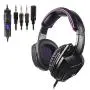 Sades SA920 3.5mm Wired Over Ear Stereo Bass Gaming Headphone Headset with Microphone for New Box one/ PS4/ PC/iOS/Computer/Smart Phones/Mobiles/Laptop/Mac /(Black Purple)