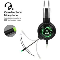 SUPSOO G-815 Gaming Headset,Headphone with 3.5mm Jack Stereo Sound Over-Ear Headphone with Microphone Volume Control for New Xbox one PS4 PC Laptop Mac Mobile