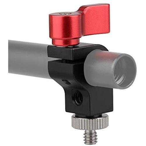 CAMVATE 15mm Single Rod Clamp Articulating with 1/4"-20 Screw