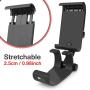 Adjustable Game Clip Holder, Mobile Gaming Clip for Xbox One Wireless Controllers, Adjustable Clip Holder for Nintendo Switch and Pro Controller, Foldable Handle Bracket Mount Clip Clamp