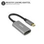 Olixar USB C to HDMI Adapter 4K @ 60Hz - Connect HDMI Cable to USB Type C Compatible Devices - Suitable for Smartphone, Laptop, MacBook 16/15 / 13 Pro etc. Display on TV, Monitor, Projectors etc