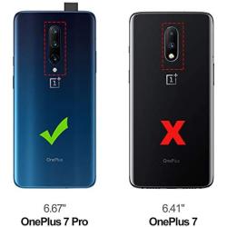 NEWDERY OnePlus 7 Pro Battery Case, 4700mAh Slim Extended Charger Case with TPU Raised Bezels, Rechargeable Charging Case Compatible OnePlus 7 Pro Smartphone 2019 Release