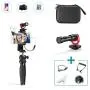Alilong Smartphone Video Microphone Kit, Shotgun Mic Rig with Shock Mount, Tripod Compatible with iPhone Xs 11 8 7 6 Samsung Android etc. Phones DSLR Camera for Filmmaking YouTube TIK Tok Vlogging
