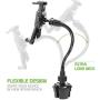 Cellet Tablet Mount & Cup Holder Base Compatible for Apple iPad Pro 12.9 Air Mini 4 3 Samsung Galaxy Tab S6 10.5 A 8.0 S5e S4 S3 A/E Amazon HD 8 10 Kindle Fire 7 LG G Pad 5 F2 8.0 Surface (Goose Neck)