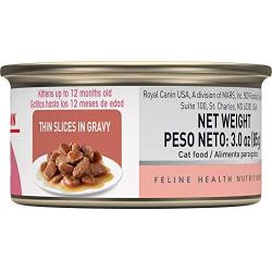 Royal Canin Feline Health Nutrition Kitten Canned Cat Food, 3 Ounce Cans