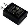 HomeSpot UL Listed Universal US 5V1A USB Wall Charger Plug in-Door Power AC Adapter for Travel Office Home Use - 2 Pack