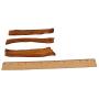 Pawstruck 7" Straight Bully Sticks for Dogs [Large Thickness] All Natural & Odorless Bully Bones | Long Lasting Chew Dental Treats | Best Thick Bullie Sticks for K9 or Puppies | Grass-Fed Beef