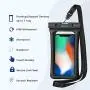 Mpow 084 Waterproof Phone Pouch Floating, IPX8 Universal Waterproof Case Underwater Dry Bag Compatible iPhone 11/Xs Max/Xr/X/8/8plus/7plus Galaxy s10/s9 Note 10/9 Google Pixel up to 6.5" (Black+Pink) Mpow 084 Waterproof Phone Pouch Floating, IPX8 Universal Waterproof Case Underwater Dry Bag Compatible iPhone 11/Xs Max/Xr/X/8/8plus/7plus Galaxy s10/s9 Note 10/9 Google Pixel up to 6.5" (Black+Pink)