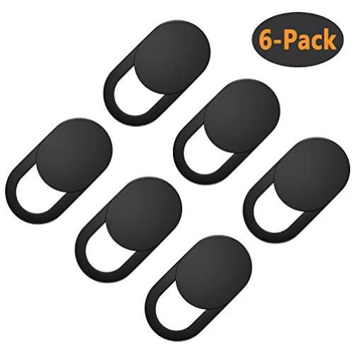 Laptop Camera Cover Slide, Anti-spy Webcam Cover for Laptop, PC, MacBook,iMac,Computer,iPad,Smartphone,Echo Spot,Tablet,Ultra Thin Camera Slide Blocker