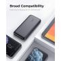 AUKEY Portable Charger 10000mAh PD 3.0 QC 3.0 USB C Power Bank, Tri-Output Battery Pack Compatible with iPhone 11/11 Pro/Xs/XS Max/XR, Samsung Galaxy Note9