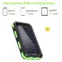 Solar Charger, 20000mAh Solar Power Bank Waterproof Portable Charger External Battery Packs with Dual 2 USB/LED Flashlights Port for iPhone Android Cellphones Solar Charger, 20000mAh Solar Power Bank Waterproof Portable Charger External Battery Packs with Dual 2 USB/LED Flashlights Port for iPhone Android Cellphones