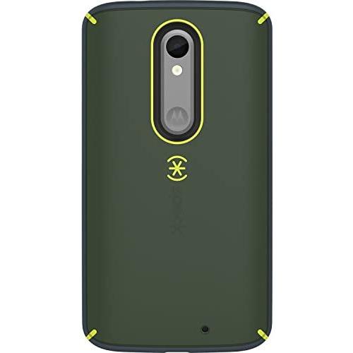 Speck Products Mighty Shell Cell Phone Case for Motorola Droid Turbo 2 - Retail Packaging - Charcoal Grey