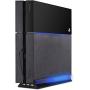 Kailisen Stand with HUB & Blue Light for PS4, Blue Led Light Vertical Stand Base with 3 USB HUB Port for Sony Playstation 4 PS4 Console (Black)