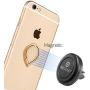 Ring for Phone (2 Pack), WizGear Universal Ring Holder Grip with Stand Holder and Magnet for Magnetic Car Mount for All Smartphones and Devices (Gold)