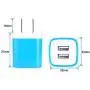 USB Wall Charger, Charger Plug, Charging Block Cube, Charger Block Box, 5V/2.1A Universal Power Adapter Brick Base Compatible for Phone X/8/7/6 Plus, iPad, Samsung Galaxy S9/S8/Note 9, LG, ZTE, HTC USB Wall Charger, Charger Plug, Charging Block Cube, Charger Block Box, 5V/2.1A Universal Power Adapter Brick Base Compatible for Phone X/8/7/6 Plus, iPad, Samsung Galaxy S9/S8/Note 9, LG, ZTE, HTC