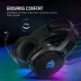 HTQ Gaming Headset for PS4, Xbox One S, PC with Soft Breathing Earmuffs, Adjustable Mic, Audio Stereo Sound & LED Lights, Xbox One Headset Compatible with PC Laptop Nintendo Switch (Blue) HTQ Gaming Headset for PS4, Xbox One S, PC with Soft Breathing Earmuffs, Adjustable Mic, Audio Stereo Sound & LED Lights, Xbox One Headset Compatible with PC Laptop Nintendo Switch (Blue)