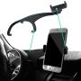 Miniclue Behind Tachometer Bolt-On Smartphone Cell Phone Cup Mount GPS Holder with Cradle Rotatable Clip for Mini Cooper R55 R56，1 Pack