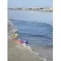 Surfer Dudes Legends & Surfer Pets Wave Powered Mini-Surfer, Pet and Surfboard Beach Toy - Long Beach Larry and Finley