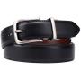 Mens Belt, Bulliant Leather Reversible Belt 1.25" For Mens Dress Casual Golf Belt,One Reverse for 2 Colors