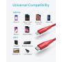 iPhone 11 Charger, Anker USB C to Lightning Cable [6ft Apple MFi Certified] Powerline+ II Nylon Braided Cable for iPhone 11/11 Pro / 11 Pro Max/X/XS Max/XR / 8 Plus, Supports Power Delivery