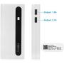 Aibocn Power Bank 10,000mAh External Battery Charger with Flashlight for Phone iPad Samsung Galaxy Smartphones - Upgraded