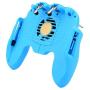 Efaster Mobile Game Controller for PUBG 4in1 Gamepad Shoot and Aim Trigger Phone Cooling (Blue)