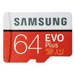 Samsung Galaxy S9 Memory Card 64GB Micro SDXC EVO Plus Class 10 UHS-1 S9 Plus, S9+, Cell Phone Smartphone with Everything But Stromboli (TM) Card Reader (MB-MC64)