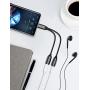 USB C to 3.5 mm Headphone Jack Adapter with Fast Charging 2-in-1 USB Type C to 3.5mm Audio Adapter Compatible with Pixel 4 3 2 XL/Samsung Note 10/10+/iPad Pro2018/ Huawei/Xiaomi/HTC/OnePlus
