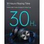 Hybrid Active Noise Cancelling Headphones, VANKYO C751 Over Ear Wireless Bluetooth Headphone with CVC 8.0 Mic, Deep Bass, Hi-Fi Sound, Comfortable Protein Earpads, 30H Playtime for Travel/Work