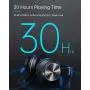 Hybrid Active Noise Cancelling Headphones, VANKYO C751 Over Ear Wireless Bluetooth Headphone with CVC 8.0 Mic, Deep Bass, Hi-Fi Sound, Comfortable Protein Earpads, 30H Playtime for Travel/Work