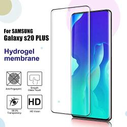[2 Pack] Yersan Samsung Galaxy S20 Plus Screen Protector, (Ultrasonic Fingerprint Compatible) (3D Full Edge Covered) Anti-Scratch HD Clear Protective Film for Samsung Galaxy S20 Plus 5G (6.7 Inch)