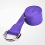 Ayunjia 5 Pcs Yoga Equipment Set EVA Exercise Ball Workout Brick Bolster Stretch Belt Aid Gym Pilates Training Body Shaping Fitness Equipment (Purple)