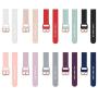 GinCoband 10PCS Bands Replacement for Galaxy Watch Active2 (40mm)/(44mm),Galaxy Watch Active 40mm,Galaxy Watch 42mm,20mm Quick Release with Rose Gold Buckle (10-PACK, Small)