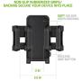 Cellet Cell Phone Motorcycle/ Bicycle Handlebar Premium Holder Mount Compatible to 11 Pro Max Xr Xs Max X SE 8 7 Plus Galaxy A50 S10 S20 S20+ S20 5G S9 S8 Note 10 9 10 Pixel 4 3 XL LG V50 G8 Z Flip, Black, Model: PHM400